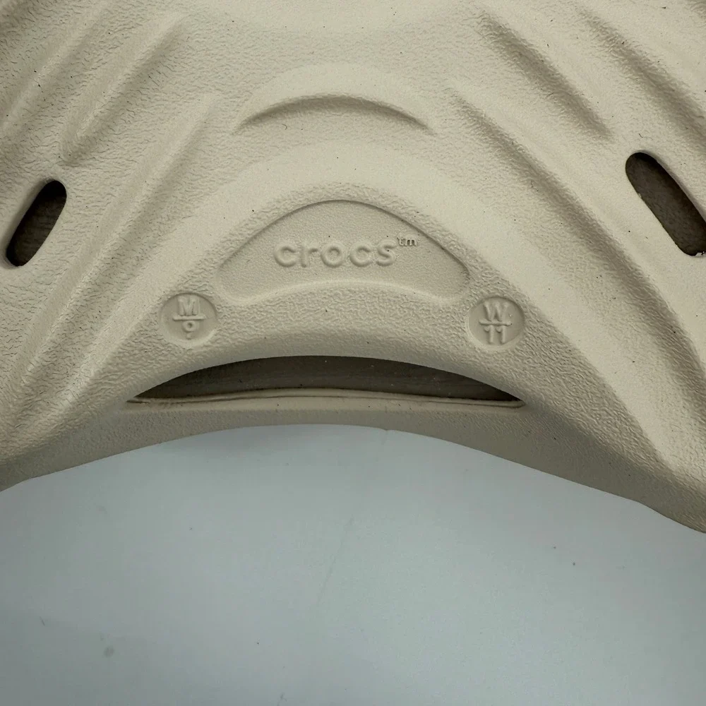 Crocs Echo Wave Clog‎ Almond Tint Men 9/Women 11 M9/W11 Slip On 210521-0LL New